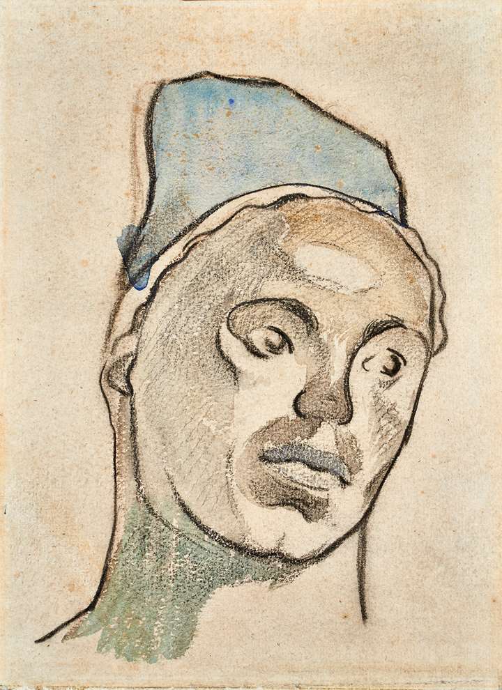 The Head of a Breton Woman